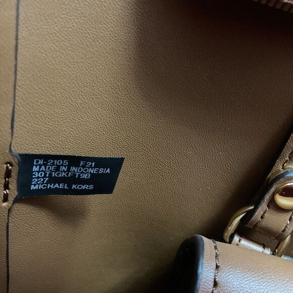 Michael Kors Maisie Large Pebbled Leather 3-in-1 Tote Bag Brown NWT - Picture 13 of 13